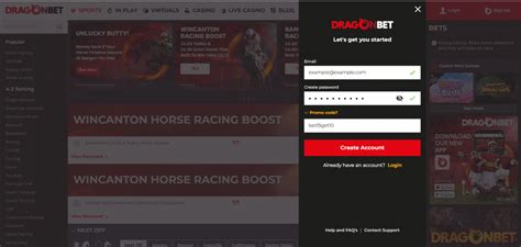 Dragon Bet Sign Up Offer .